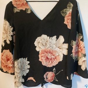 Dynamite rose blouse size small